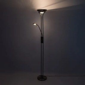 Brilagi - Stmievateľná stojacia lampa SCARLETT 1xR7s/230W/230V+1xG9/40W matný chróm