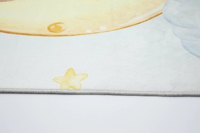 Detský koberec 2403179N KIDS obdĺžnikový – mäkký polyester Rozmer: 80x150 cm