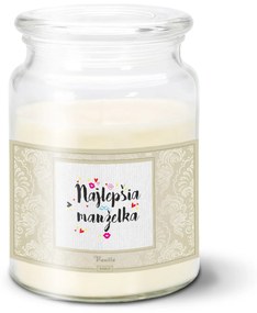 Sablio Sviečka Najlepšia manželka - 500 g