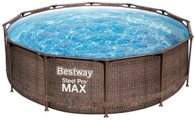 Bestway Bazén Steel Pro Max™ DELUXE SERIES™, Ø 366 cm, s príslušenstvom (100338631)