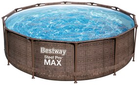 Bestway Bazén Steel Pro Max™ Deluxe Series™, Ø 366 cm, s príslušenstvom  (100338631)