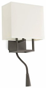 FARO 29983 - LED Nástenné svietidlo VESPER 1xE14/20W/230V + LED/1W