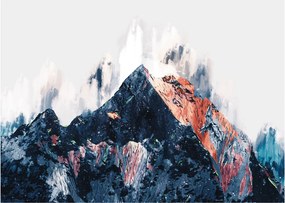 Obraz - Abstraktná hora (70x50 cm)