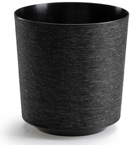 PLASTOVÝ KVETINÁČ ALOE TX 19,5X20 CM ČIERNA