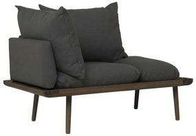 Antracitovosivá lavica Lounge Around – UMAGE