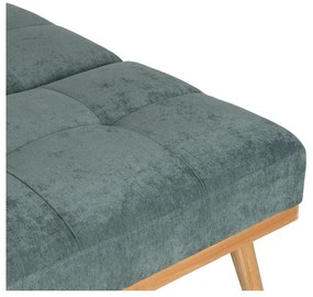 Tyrkysová ženilková rozkladacia pohovka 178 cm – Ixia