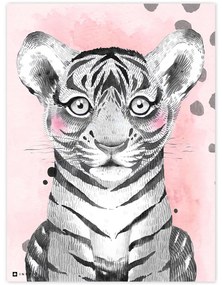 Obraz do detskej izby - Farebný s tigrom