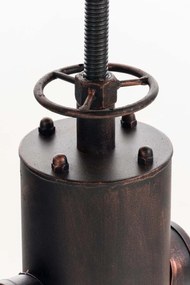 Kovový barový stôl Ruhr v industriálnom štýle - Bronzová