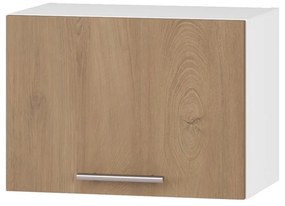 Horná skrinka Vento GO-50/36, biela / dub medový