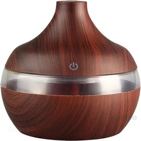 Ultrazvukový zvlhčovač vzduchu dekor tmave drevo