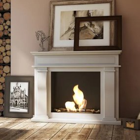 Stojaci biokrb biely Oktober