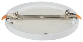 Kanlux 24606 - LED Svietidlo so senz. 2v1 ERGA LED/17W/230V 3000/4000/6500K biela