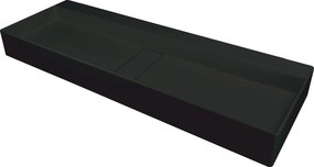 Deante Umývadlo na dosku Blur 100x40 cm - CQB NU1S, granit, čierna