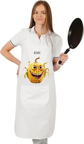 Kuchynská zástera Corny EMI, biela