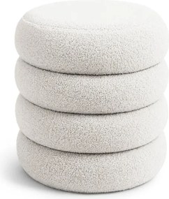 Taburetka SNUGGO MIST biela