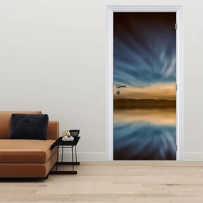 Fototapeta na dvere - Maják v mori (95x205cm)