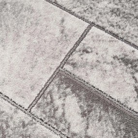 Dekorstudio Moderný koberec NOA - vzor 9250 sivý Rozmer koberca: 80x300cm