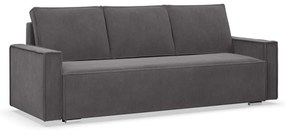 Veľká rozkladacia pohovka LUCCA Sivá