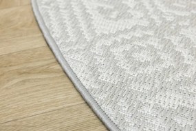 Koberec Haga 04196A krémový / sivý kruh