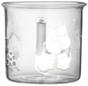 Sklenený hrnček Moomin Let it snow 0,35l
