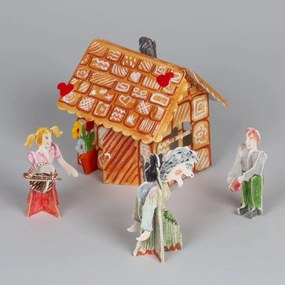 DECOLED A4 omalovánky skládačka pohádkový set 2v1