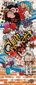 Fototapeta na dvere GRAFFITI 86x200 cm