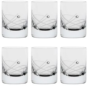 Celebration crystals Poháre na destiláty CRYSTALS MODERN 30 ml, 6 ks