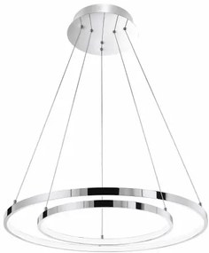 LED luster Aria 75W 60 chrome
