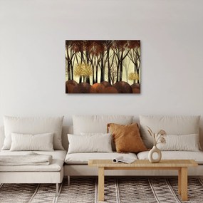 Obraz - Dekoratívne les (70x50 cm)