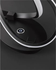 LED stmievateľná stolová lampa INDIGO LED/19W/230V 3000K čierna