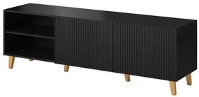 TV stolík Pafos 150 cm čierny