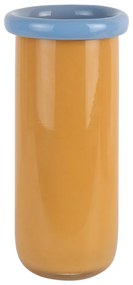 Sklenená váza v horčicovej farbe (výška 30,5 cm) Plegado – PT LIVING