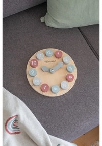 Drevené vkladacie puzzle Clock – Kindsgut