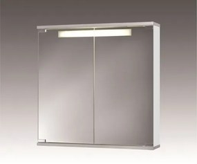 Zrkadlová skrinka s osvetlením Jokey 60x65 cm MDF biela CENTO60LS