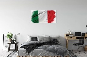 Obraz canvas flag taliansko 125x50 cm