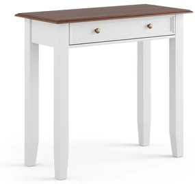 PROXIMA.store - Rustikálny toaletný stolík 0.3 - BELLUNO ELEGANTE FARBA: biela