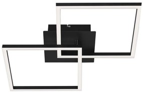 Briloner 3210-015 - LED Stmievateľné stropné svietidlo FRAME 2xLED/11W/230V čierna