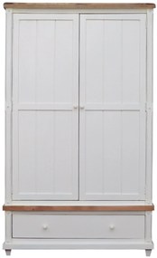 furniture-nabytek.cz - Rustikálna šatníková skriňa 120x200x60 z dreva mango