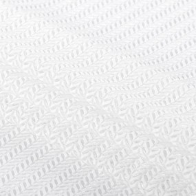 Biely záves OLVA s prelamovaným vzorom 140x250 cm