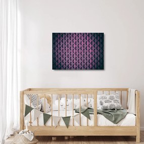 Sklenený obraz fialovej textúry (70x50 cm)