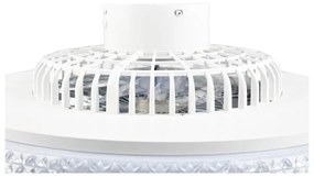 LED stropné svietidlo v striebornej farbe Harstad – Trio