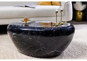 Konferenčný stôl Stone 44853 75x52cm Black marble look  - Komfort-nábytok