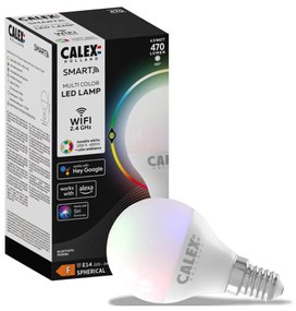 LED žiarovka E14 SMART WiFi 4,9W 470lm RGB + CCT TUYA CALEX