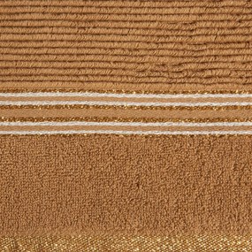 BAVLNENÝ UTERÁK FILON 70X140 CM HNEDÁ