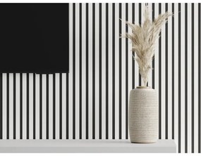 Mexen Lam-F, akustické stenové lamely 275 × 31,5 cm, filc 6 mm, biela lesklá, S105-275317-2812-054