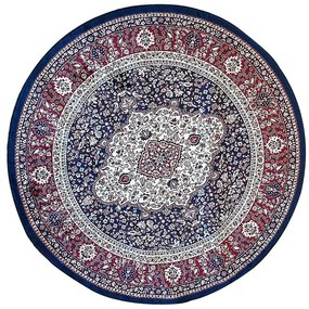 Koberec Mahhad 1,2 Round 77808 námornícka modrá