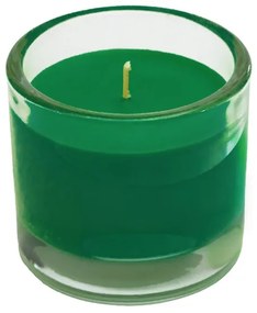 Vonná sviečka v skle MINNESOTA GREEN 9 cm tmavozelená