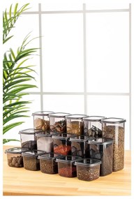 Plastové dózy v súprave 15 ks na potraviny Fresco – Hermia