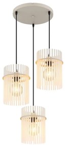 Globo 15698-3HRB - Luster na lanku GORLEY 3xE27/60W/230V