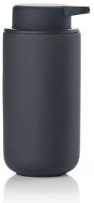 Čierny nástenný kameninový dávkovač mydla 450 ml Ume - Zone